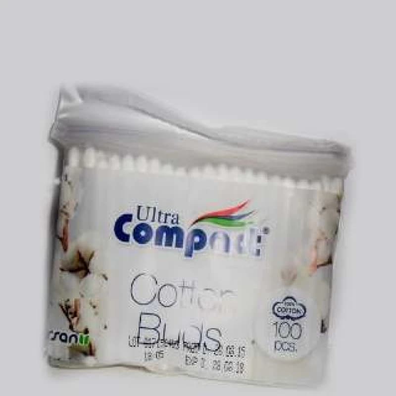 Ватные палочки Ultra Compact Cotton Buds, N100