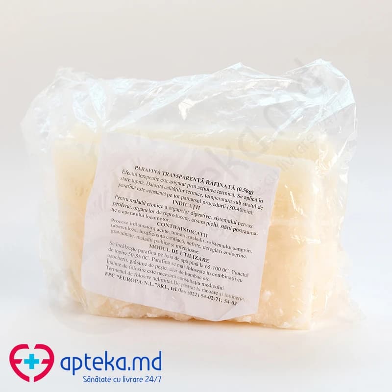 Прозрачный парафин, 0.5кг