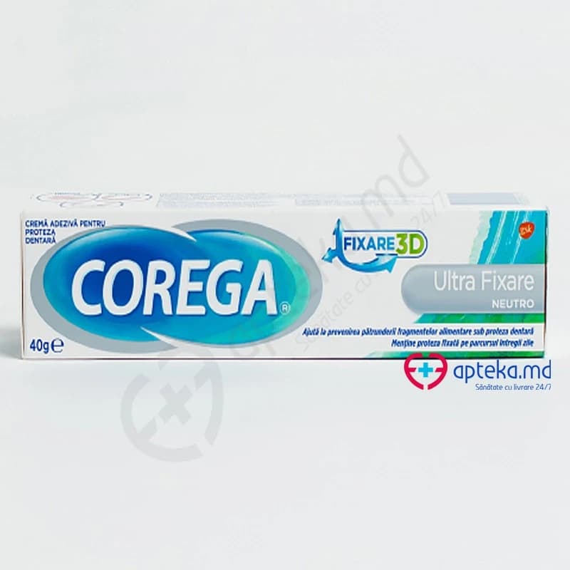 Корега нейтральный ультра фиксация крем 40 г