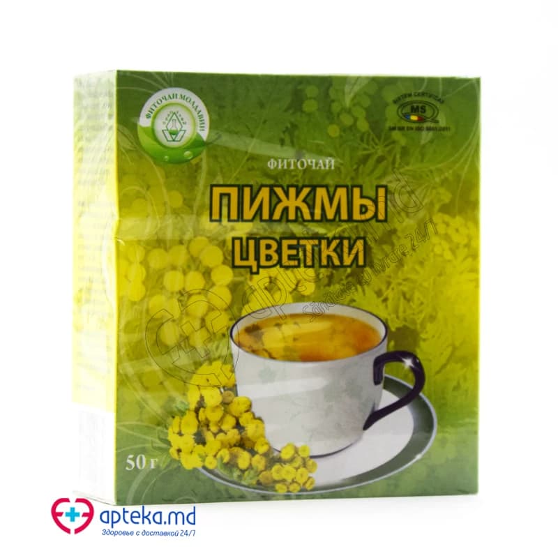 Пижмы цветы, фиточай, 50 г