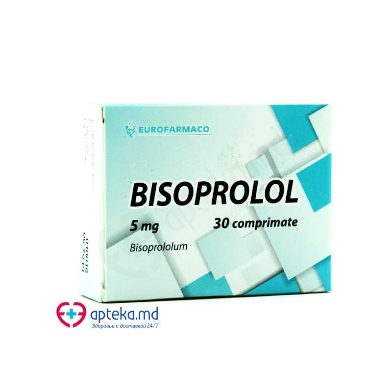 Bisoprolol comprimate 5 mg N10x3