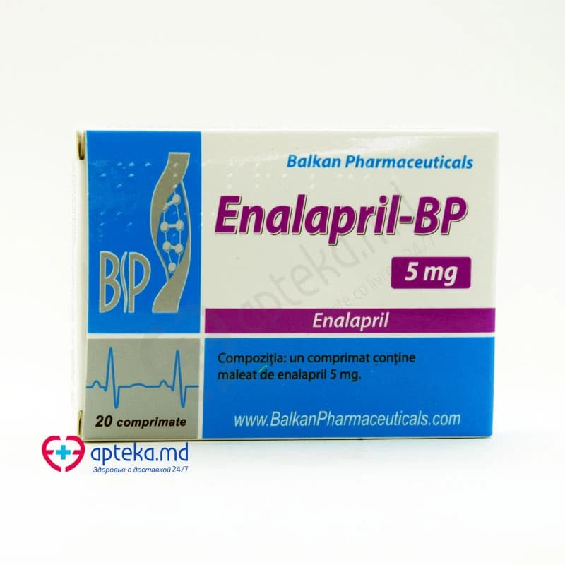 Enalapril-BP comprimate 5 mg N20