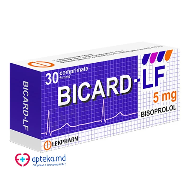 Bicard-LF comp. film. 5 mg N10x3