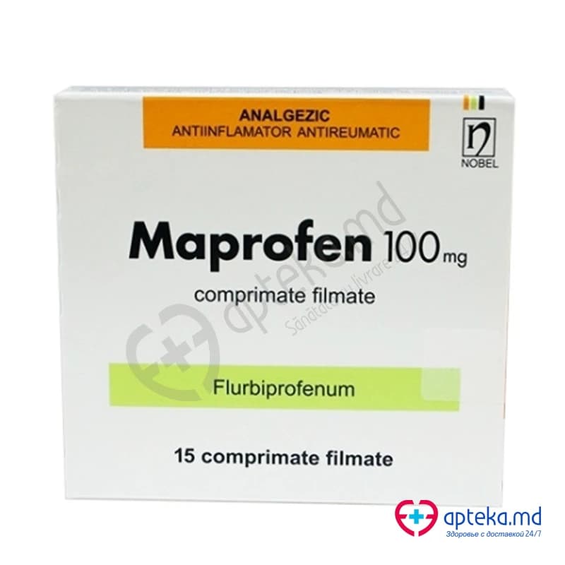 Мапрофен, таб п/о 100мг, N15