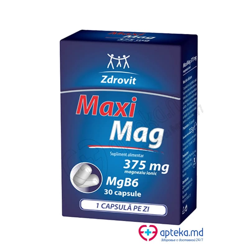 Макси Маг 375 мг капс N10x3