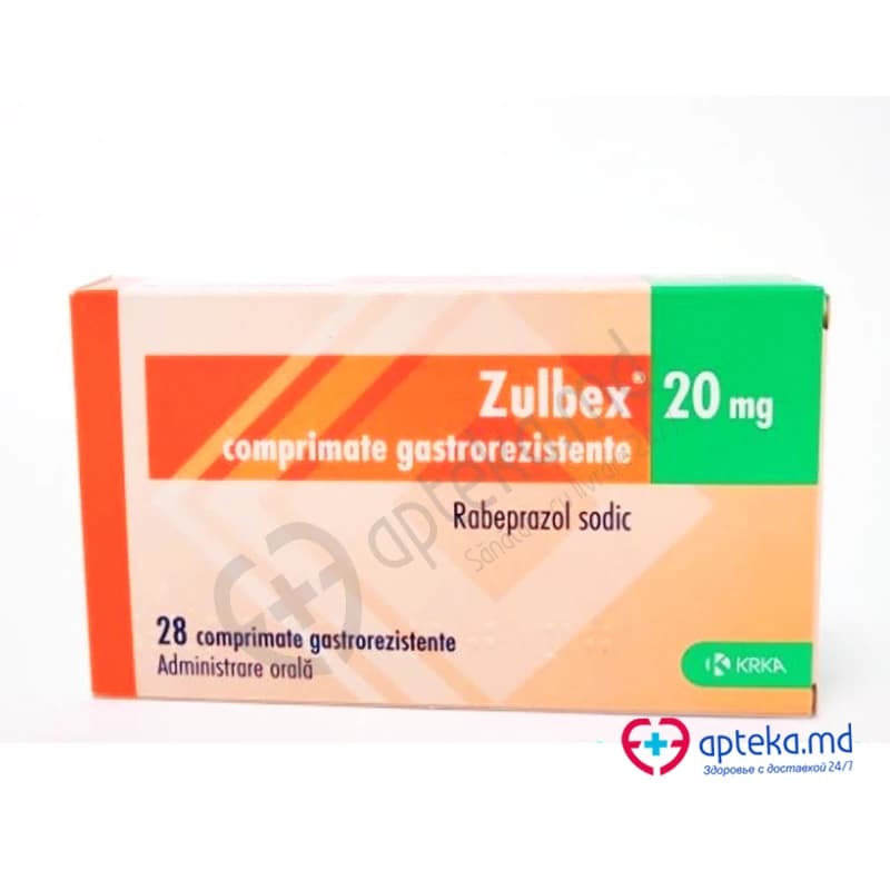 Zulbex comp. gastrorez. 20 mg N14x2