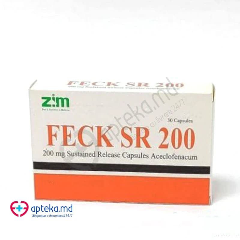Фек SR 200, таб п/о пролонг 200мг, N10x3