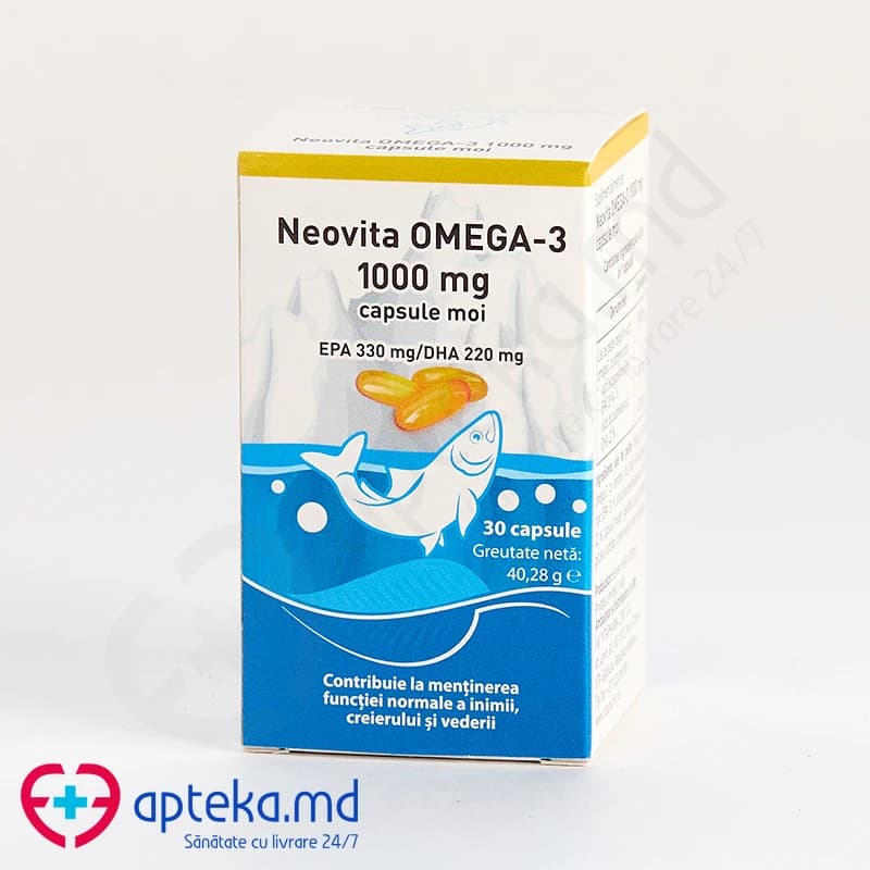 Неовита омега-3, капс 1000мг, N30