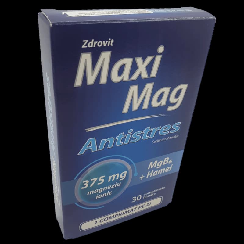 Макси маг антистрес, таб 375мг, N15x2