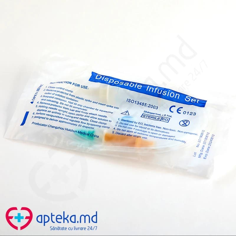 Система для инфузий 21G Медлайн