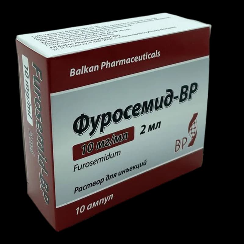 Фуросемид-BP, р-р д/инъ 10мг/мл, 2 мл, N10