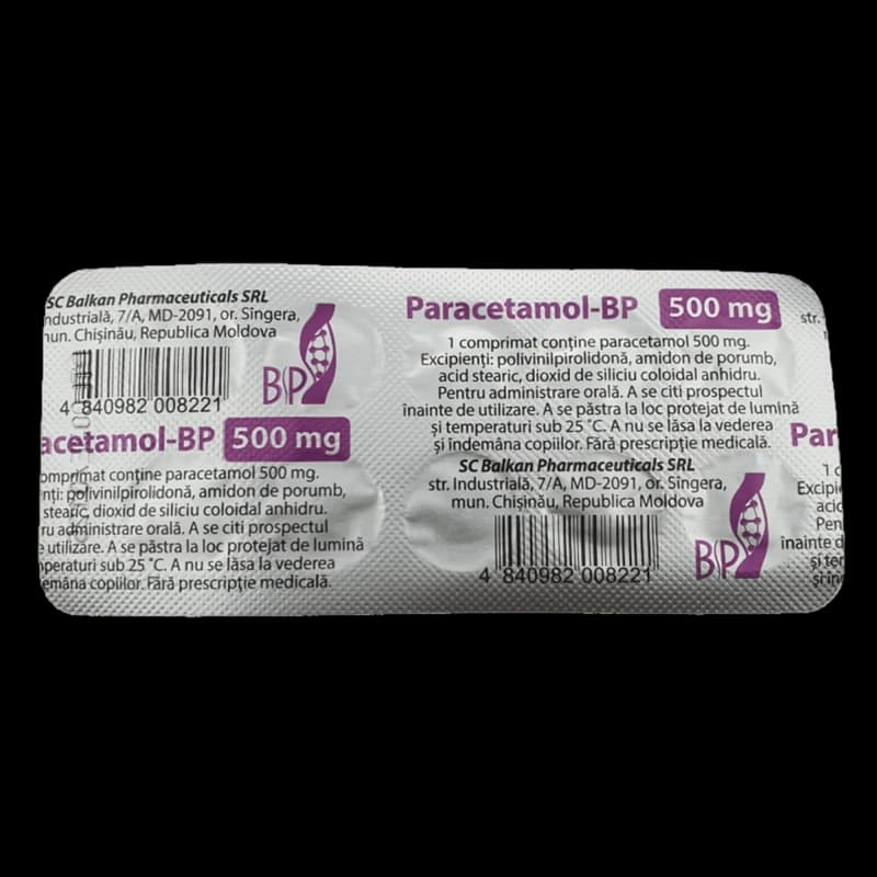 Парaцетамол-BP таб 500мг N10