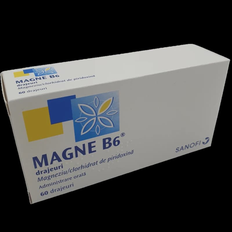 Магне Б6, драже 470мг/5мг, N20x3