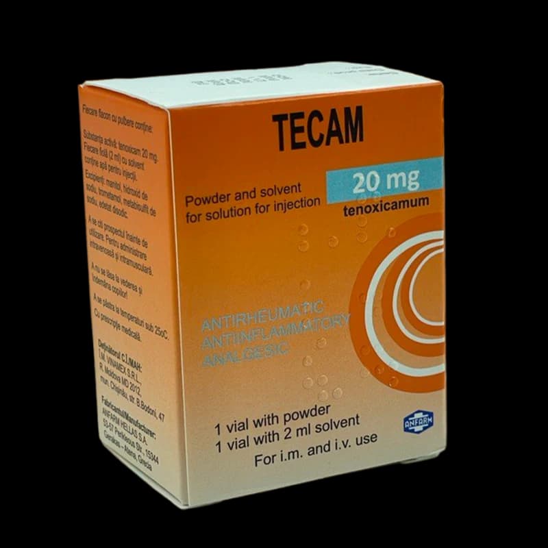 Текам пор+раств-ль д/приг р-ра д/инъ 20 мг/2 мл N1+1