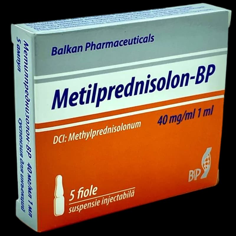 Метилпреднизолон сусп. для инъекций 40 мг/мл 1мл N5