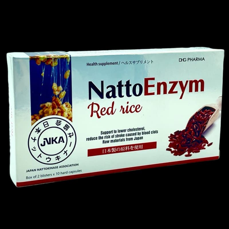 NattoEnzym Red rice caps. N10x2