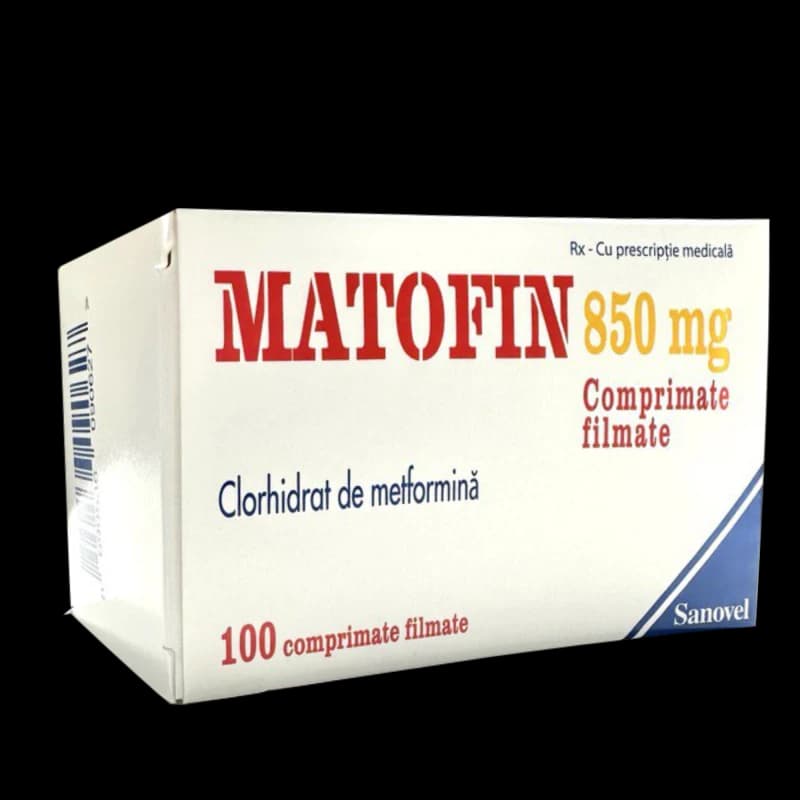 Матофин табл. п/обол. 850 мг N10x10