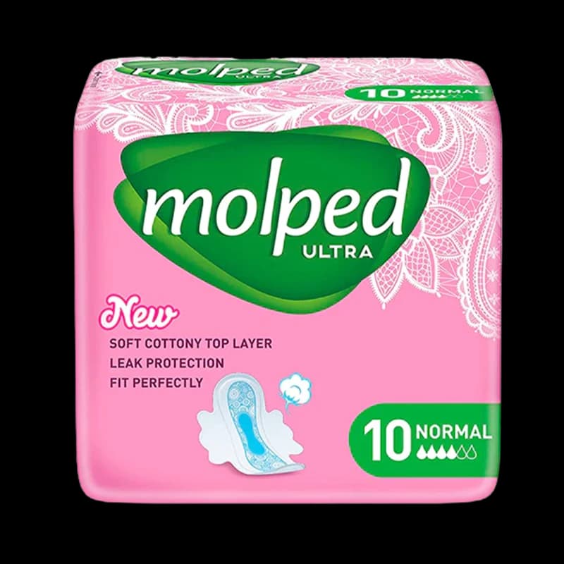Прокладки MOLPED Ultra Normal 4 кап N10