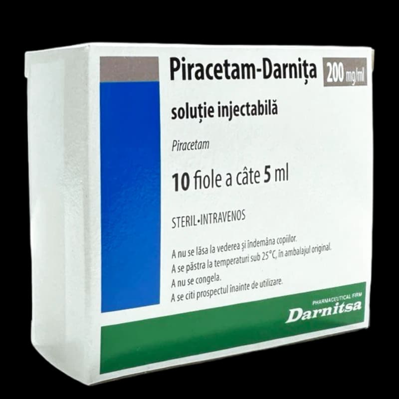Пирацетам-Дарница рр д/ин 200 мг/мл 5 мл N10