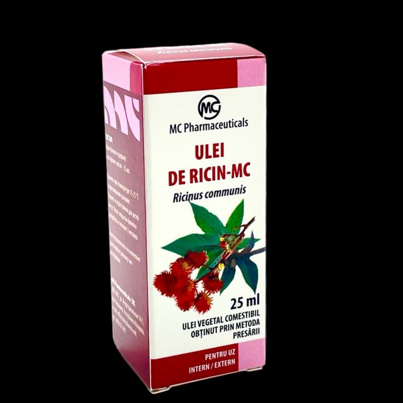 Ulei de ricin-MC uz. intern. 25 ml N1