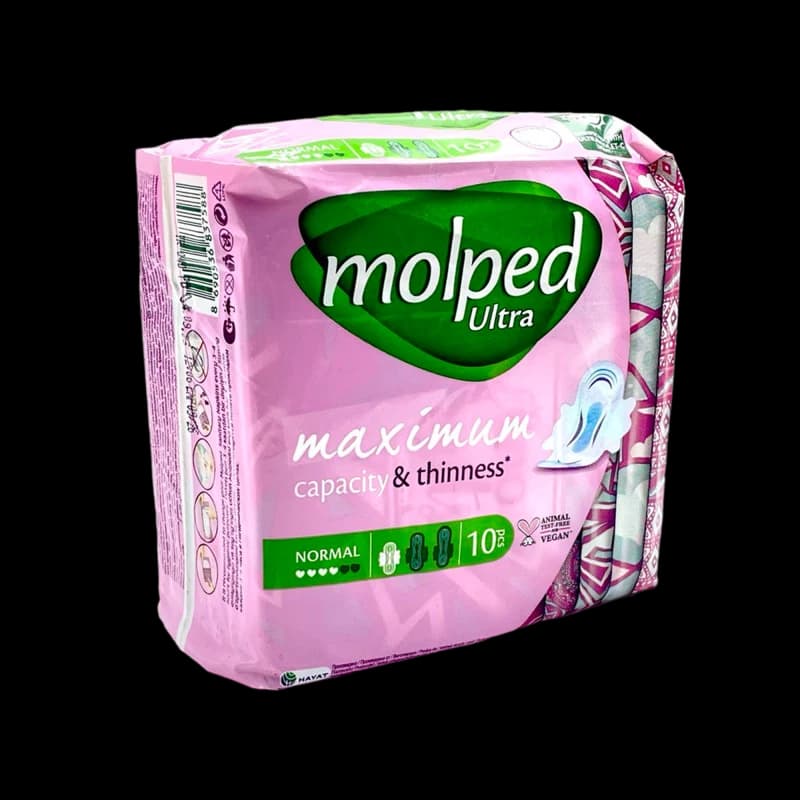 Прокладки MOLPED Ultra Normal Wings 4 кап N10