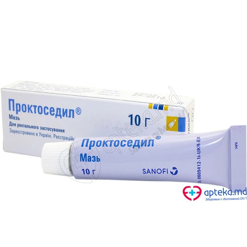 Проктоседил мазь 10 г N1