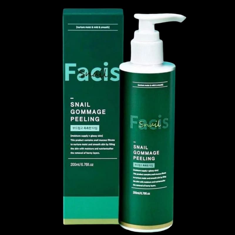 Jigott Пилинг-скатка для лица с муцином улитки Facis Snail Gommage Peeling 200 мл