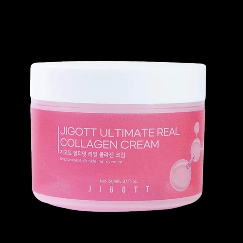 Jigott Крем для лица с коллагеном Ultimate Real Collagen Cream 150 мл