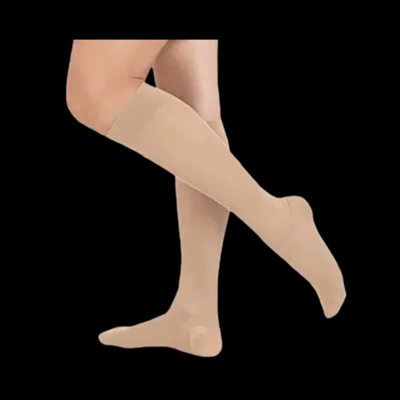Гольфы антиварикозные с закрытым носком ст. компрессии I VG012 разм. M беж