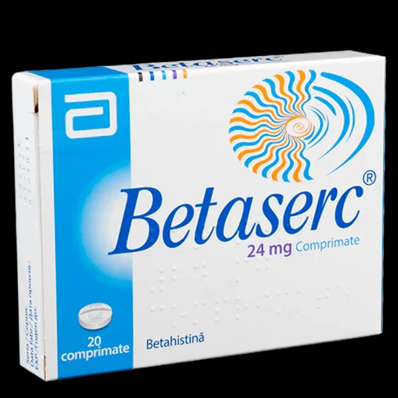 Бетасерк, таб 24мг, N20