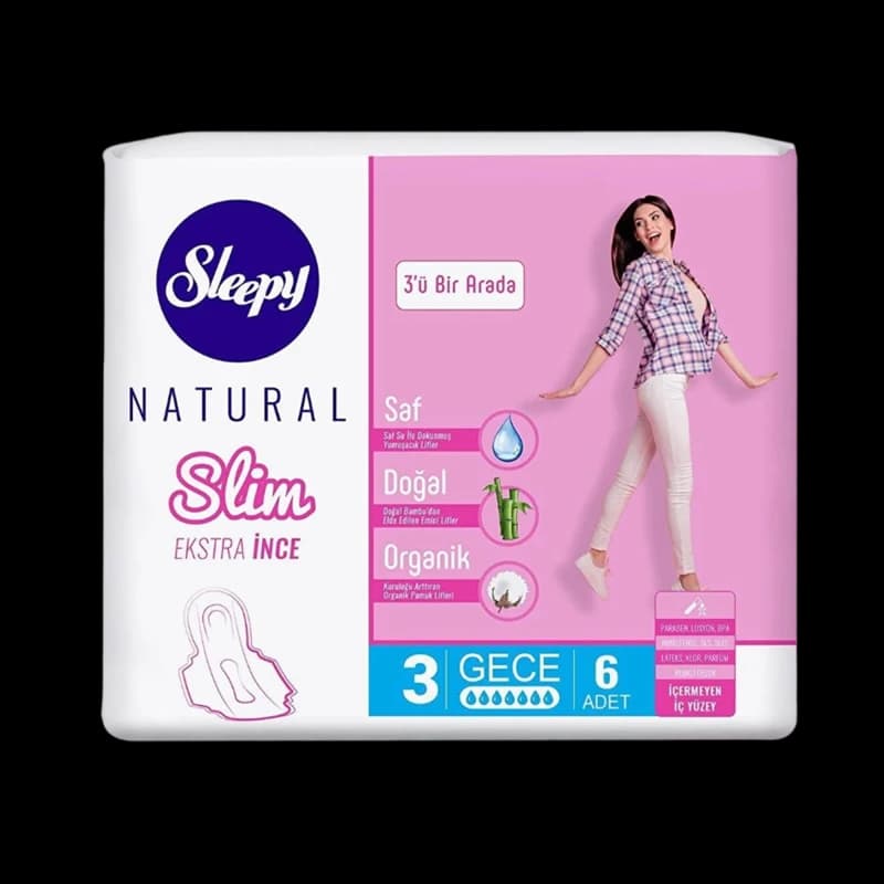 Прокладки Sleepy Natural Slim Extra Thin N6