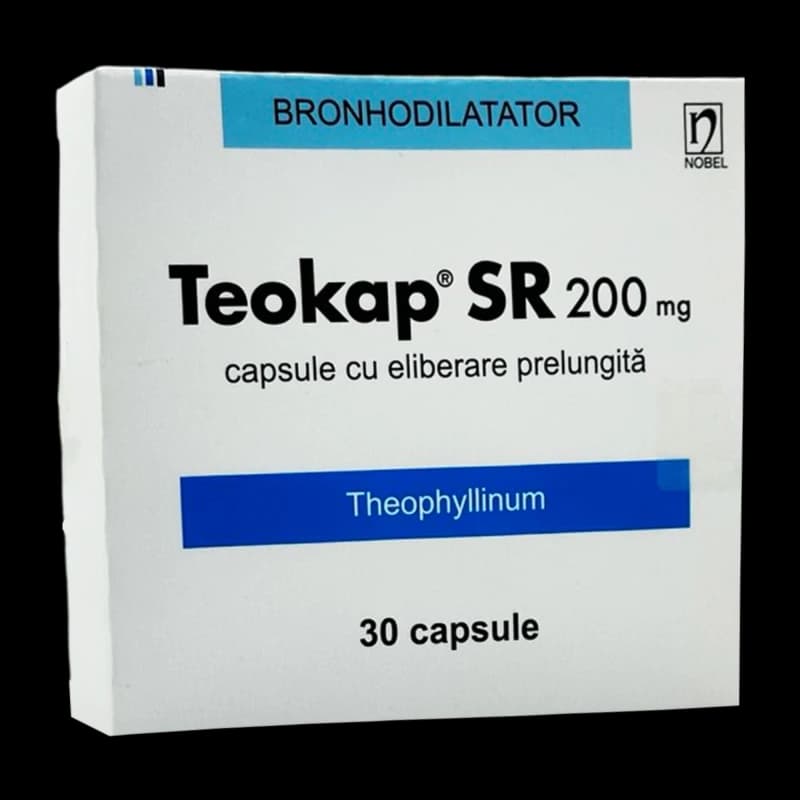 Теокап SR капс пролонг высвоб 200 мг N15x2