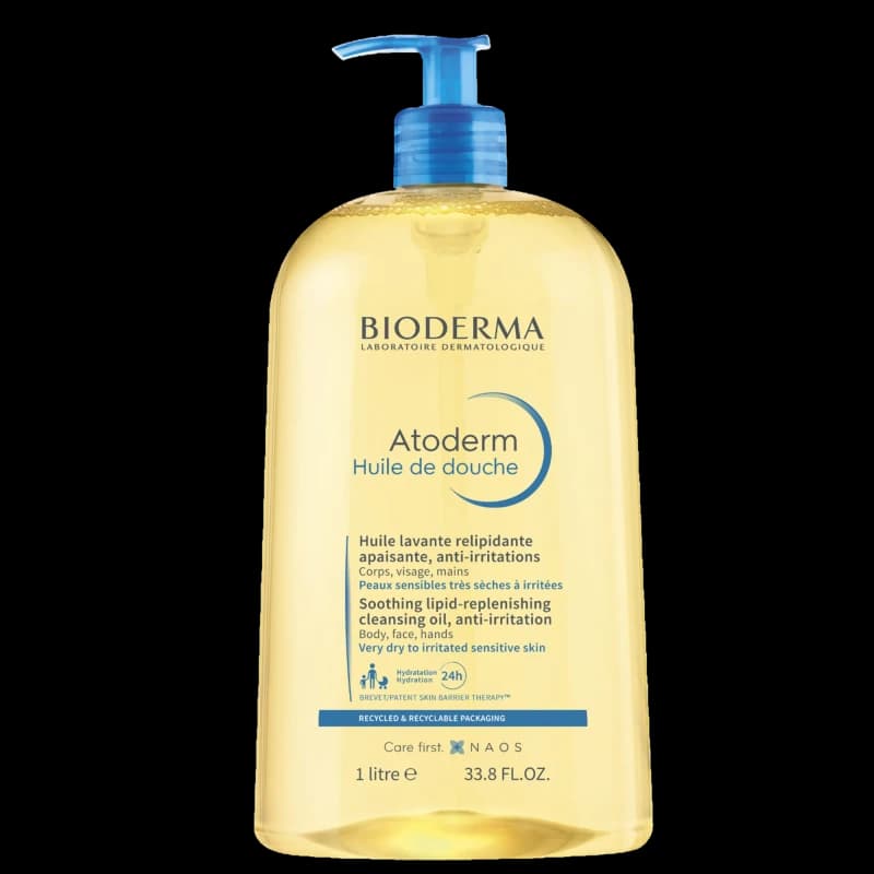 Bioderma Atoderm масло для душа 1л