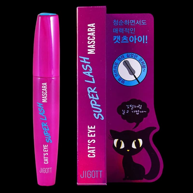 Jigott Удлиняющая тушь CAT`S EYE SUPER LASH MASCARA 12 г