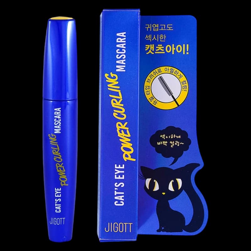 Jigott Подкручивающая тушь CAT`S EYE POWER CURLING MASCARA 12 г