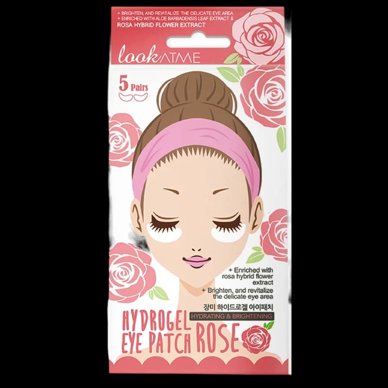 LookAtMe Гидрогелевые патчи для глаз Hydro-gel Eye Patch (ROSE) N5