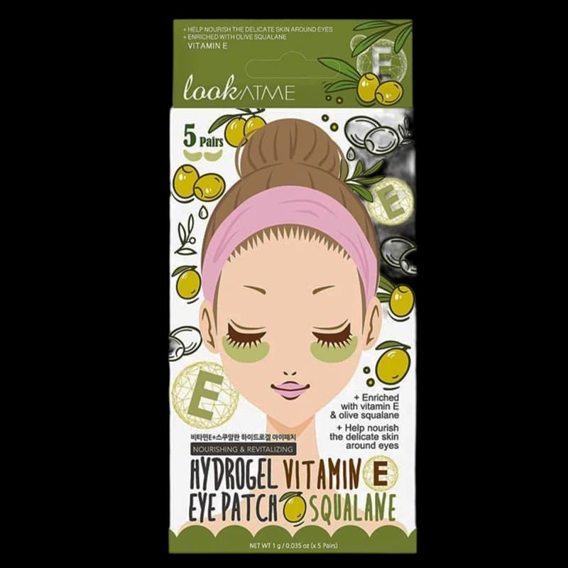 LookAtMe Гидрогелевые патчи для глаз Hydro-gel Eye Patch (Vitamin E + Squalane) N5