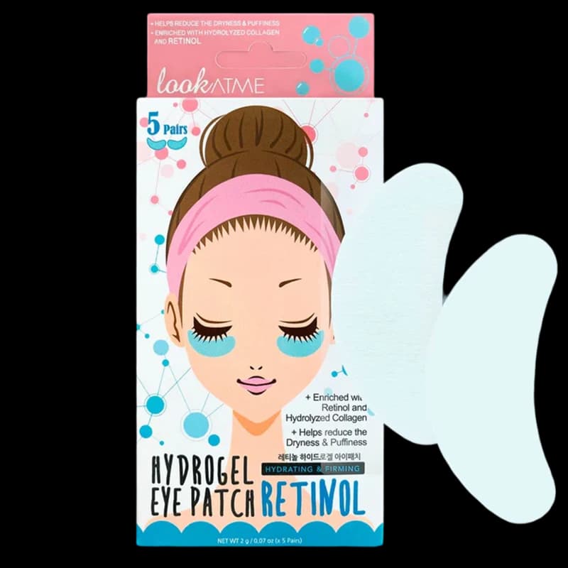 LookAtMe Гидрогелевые патчи для глаз Hydro-gel Eye Patch (Retinol) N5