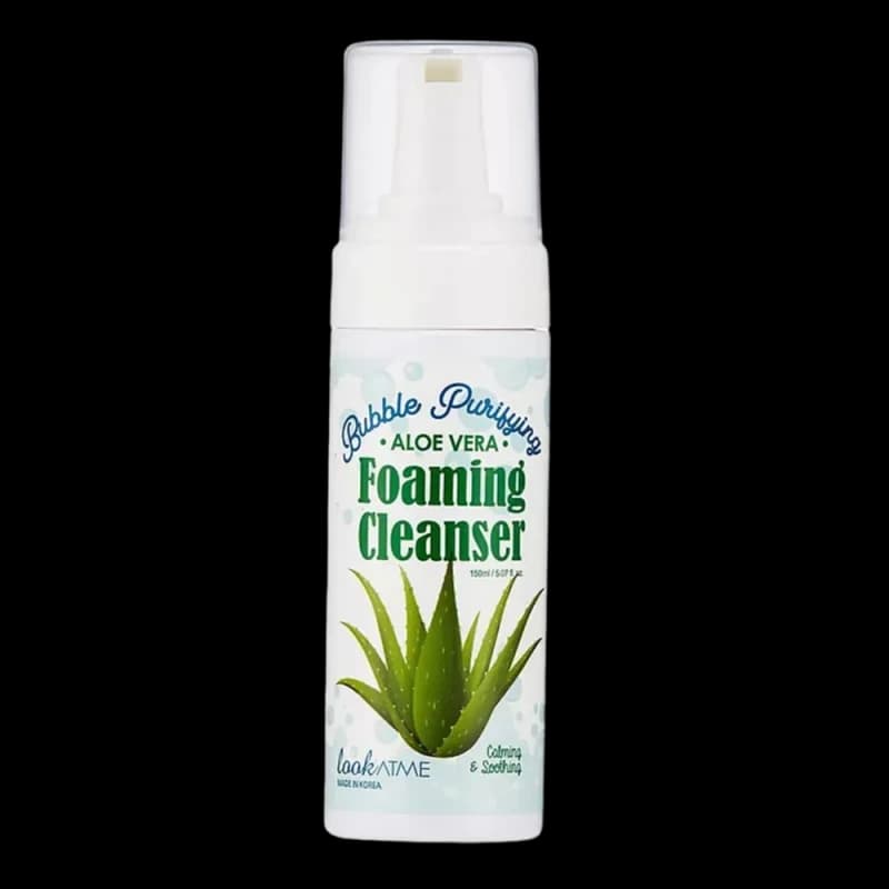 LookAtMe Пенка для очищения Bubble Purifying Foaming Cleanser (ALOE-VERA) 150 мл