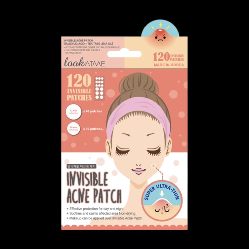 LookAtMe Точечные патчи от прыщей Invisible Acne Patch 120 шт