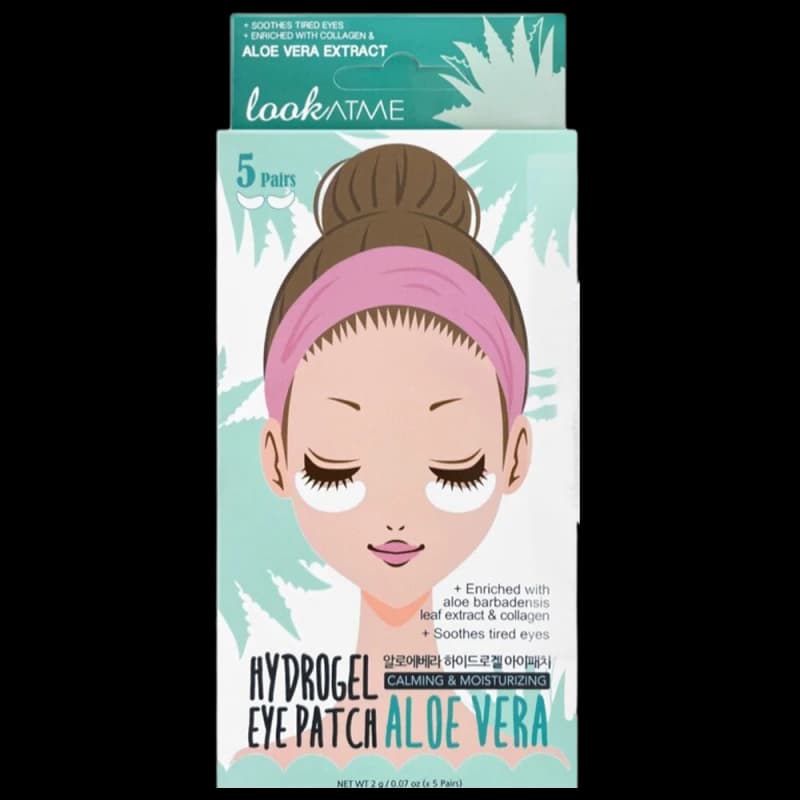 LookAtMe Гидрогелевые патчи для глаз Hydro-gel Eye Patch (ALOE-VERA) N5