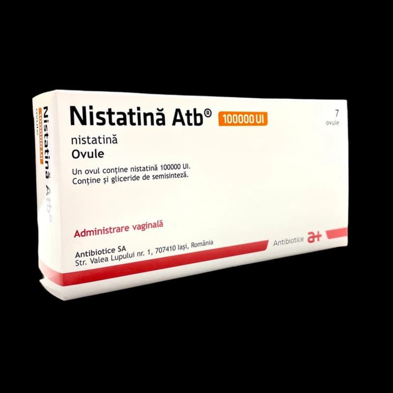 Нистатин Атб, капс ваг мягк 100000МЕ(ech.21.5mg/ovul), N7