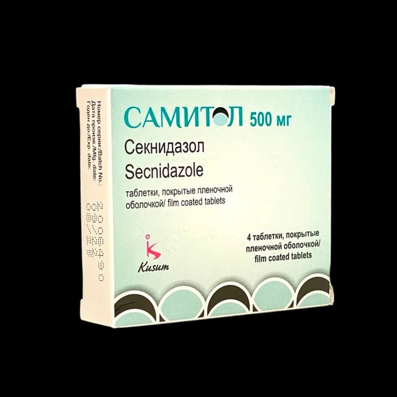 Самитол табл. п/обол. 500 мг N4