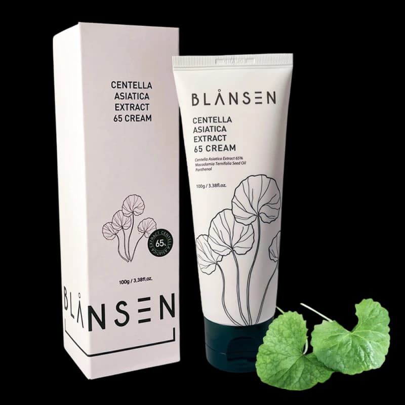 BLANSEN Крем для лица с экстрактом центеллы  CENTELLA ASIATICA EXTRACT 65 CREAM 100 г