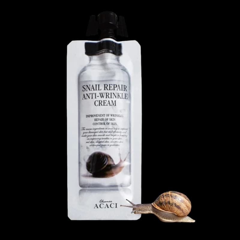 Chamos Крем  с экстрактом улитки SNAIL REPAIR ANTI-WRINKLE CREAM 12 мл