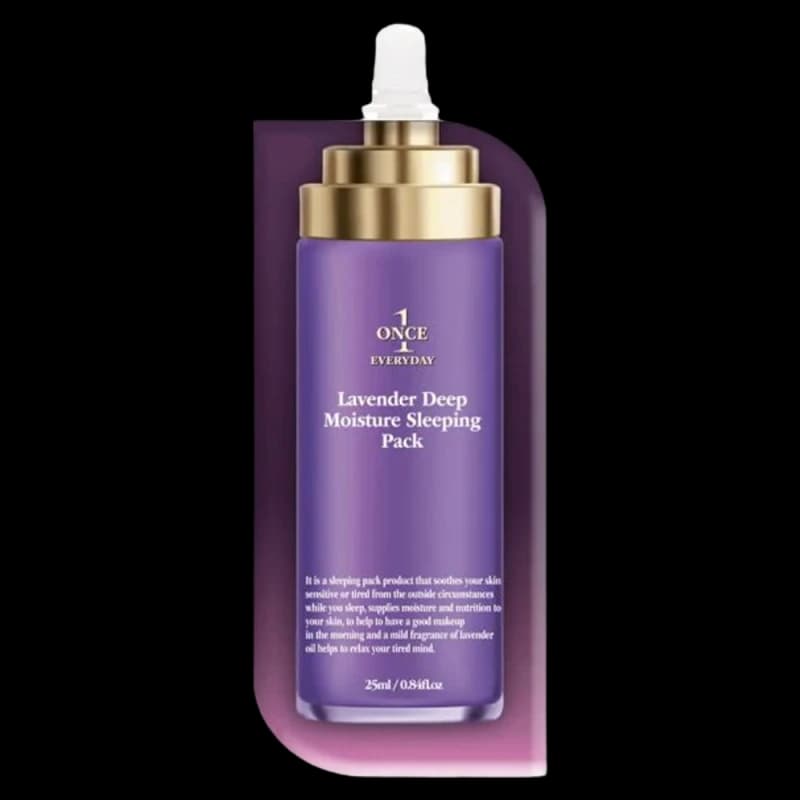 Chamos Ночная маска ONCE EVERYDAY LAVENDER DEEP MOISTURE SLEEPING PACK 25 мл