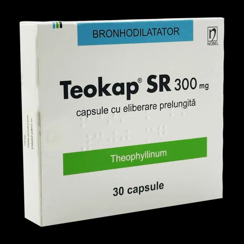 Теокап SR капс пролонг высвоб 300 мг N15x2