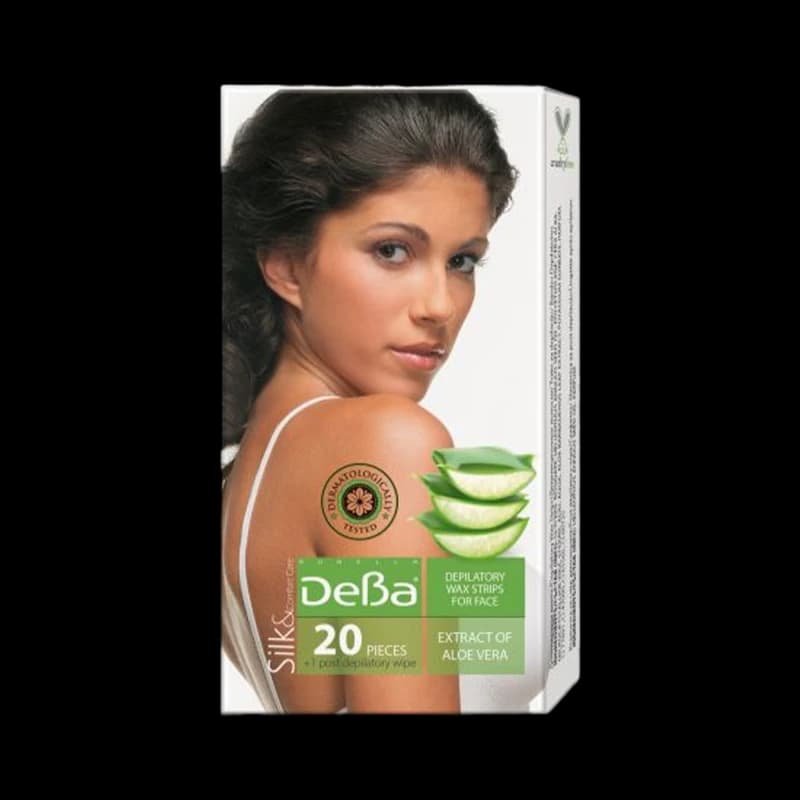 DeBa Восковые полоски Deva Aloe MAXI (20 для тела + 20 для лица)