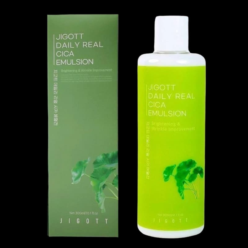 Jigott Тонер для лица с центеллой Daily Real Cica Toner 300 мл