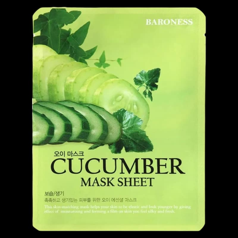 Baroness Тканевая маска с экстрактом огурца Cucumber Mask Sheet 21 g